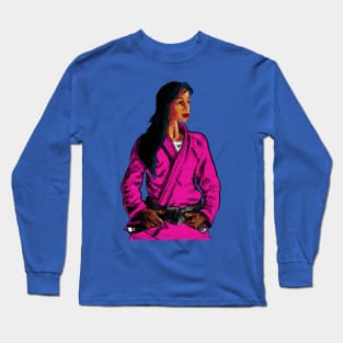 jiu jitsu girl Long Sleeve T-Shirt